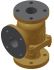 2" Cast Iron Model BF Valve with Class 125 Ends